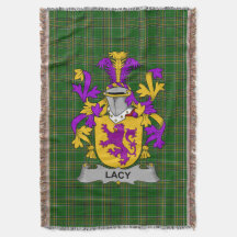 Irish Lacy or De Lacy Coat of Arms Familienwappen 