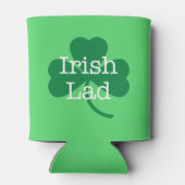Irish Lad St. Paddy's Day Kleeblatt Can Cooler Dosenkühler (Rückseite)