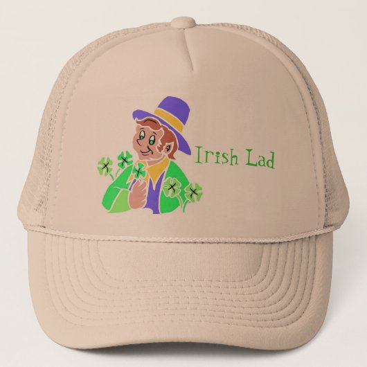 Irish Lad Truckerkappe (Vorderseite)
