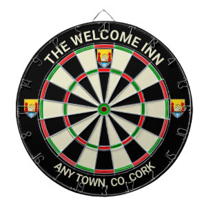 Irish Landkreis Cork Ireland Dartboard Dartscheibe