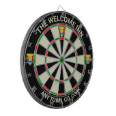 Irish Landkreis Cork Ireland Dartboard Dartscheibe (Vorderseite Links)