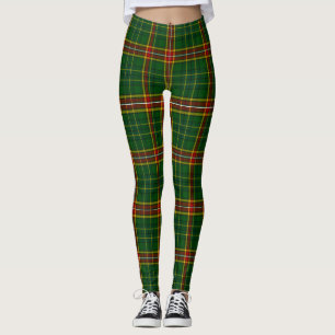 Irish Landkreis Donegal Tartan Kariert Leggings