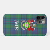 Irish Landkreis Donegal Tartan Monogram Case-Mate iPhone Hülle (Rückseite (Horizontal))