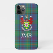 Irish Landkreis Donegal Tartan Monogram Case-Mate iPhone Hülle (Rückseite)