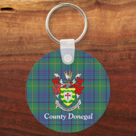 Irish Landkreis Donegal Tartan Personalisiert Schlüsselanhänger