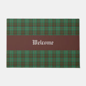 Irish Landkreis Dublin Tartan Fußmatte (Vorderseite)