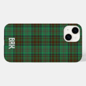 Irish Landkreis Dublin Tartan Personalisiert Case-Mate iPhone Hülle (Rückseite (Horizontal))