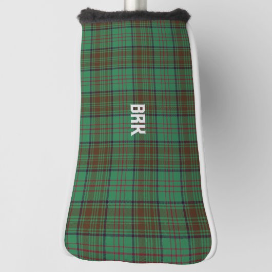 Irish Landkreis Dublin Tartan Personalisiert Golf Headcover (Rotieren 90)