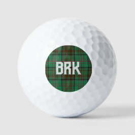 Irish Landkreis Dublin Tartan Personalisiert Golfball