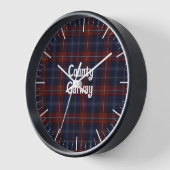 Irish Landkreis Galway Tartan Uhr (Winkel)