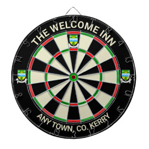 Irish Landkreis Kerry Ireland Dartboard Dartscheibe