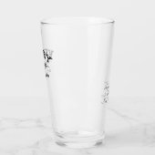 Irish Landkreis Kerry Irland Personalisierter Text Glas (Links)