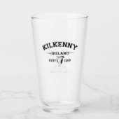 Irish Landkreis Kilkenny Ireland Personalisiert Te Glas (Vorderseite)