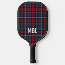 Irish Landkreis Louth Tartan Kariert Personalisier Pickleball Schläger