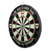 Irish Landkreis Tipperary Ireland Dartboard Dartscheibe (Vorderseite rechts)