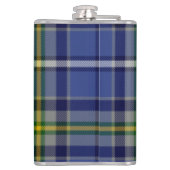 Irish Landkreis Waterford Tartan & Wappen Flachmann (Rückseite)