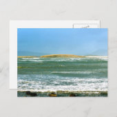 IRISH LANDSCAPE "SEASCAPE" POSTCARD POSTKARTE (Vorne/Hinten)