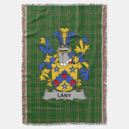 Irish Lany oder Laney Coat of Arms Familienwappen Decke