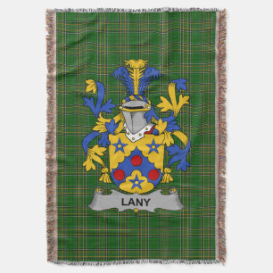 Irish Lany oder Laney Coat of Arms Familienwappen  Decke