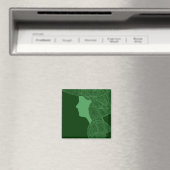 Irish Lass Magnet (In Situ (Geschirrspüler))