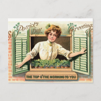 Irish Lass Postkarte