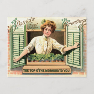 Irish Lass Postkarte