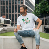 Irish Lass voll von Sass Funny St Patrick's Day T-Shirt