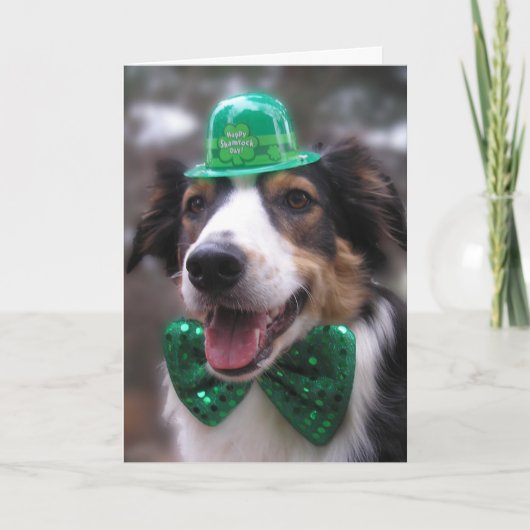 "Irish Lassie"-Karte Karte (Vorderseite)