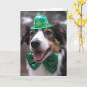 "Irish Lassie"-Karte Karte (Gelbe Blume)