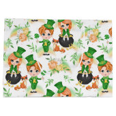 Irish Lassies And Gents Große Geschenktüte (Rückseite)