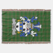 Irish Lea oder McLea Coat of Arms Familienwappen I Decke (Vorderseite)