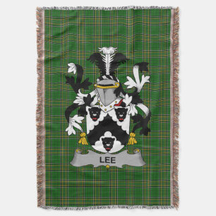 Irish Lee oder O_Lee Coat of Arms Familienwappen I Decke