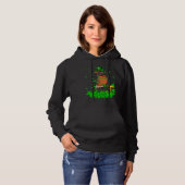 Irish Leprechaun American Robin Bird St Patrick's  Hoodie (Vorne ganz)