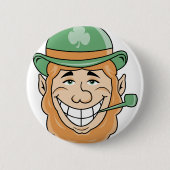 Irish Leprechaun Button (Vorderseite)