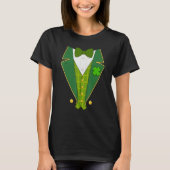 Irish Leprechaun Costume Tuxedo St Patrick's Day B T-Shirt (Vorderseite)