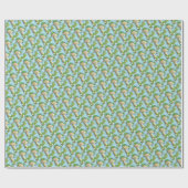 IRISH LEPRECHAUN GIRAFFE URLAUBSRECHTSPAPIER GESCHENKPAPIER (Flach)