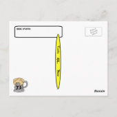 Irish Leprechaun Ham Radio QSL Karte Customize It! (Rückseite)