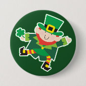 Irish Leprechaun Jig Button (Vorderseite)