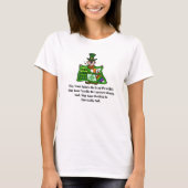Irish Leprechaun mit Quilt-T - Shirt (Vorderseite)