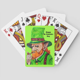 IRISH LEPRECHAUN playing cards Spielkarten