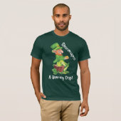 Irish Leprechaun Pot of Gold T-Shirt (Vorne ganz)