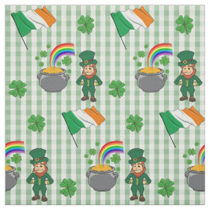 Irish Leprechaun Rainbow Pot of Gold Flag Fun Stoff