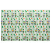 Irish Leprechaun Rainbow Pot of Gold Flag Fun Stoff (Fat Quarter (45,7 x 55,9 cm))