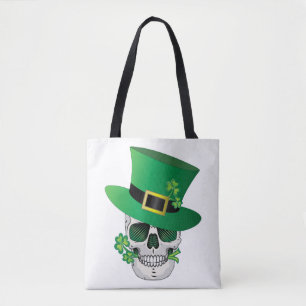 Irish Leprechaun Skull Tasche