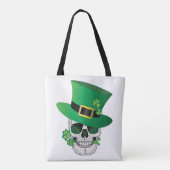 Irish Leprechaun Skull Tasche (Rückseite)