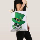 Irish Leprechaun Skull Tasche (Von Nahem)