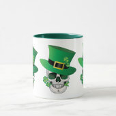 Irish Leprechaun Skull Tasse (Zentrum)