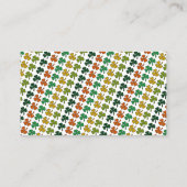 Irish Leprechaun, St Patrick's Day Drinks Ticket (Rückseite)