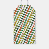 Irish Leprechaun, St Patrick's Day Geschenkanhänger (Rückseite)