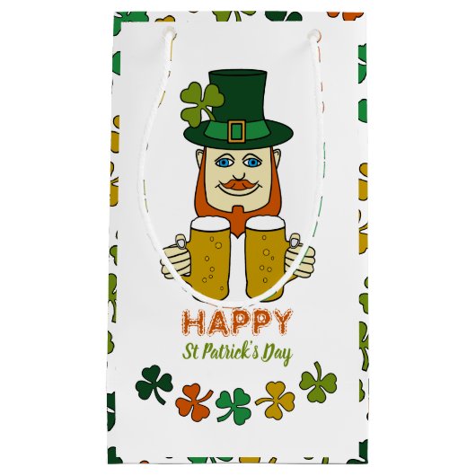 Irish Leprechaun, St Patrick's Day Kleine Geschenktüte (Vorderseite)